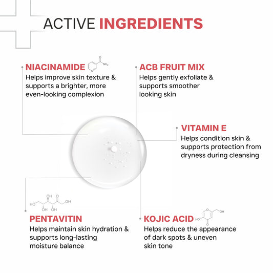 Bright & Even Skin Tone Gentle Cleanser