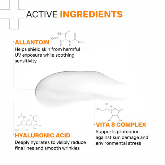 Multivitamin SPF 50 Pa++++ Sunscreen Gel for Sun Damage & Skin Barrier Repair