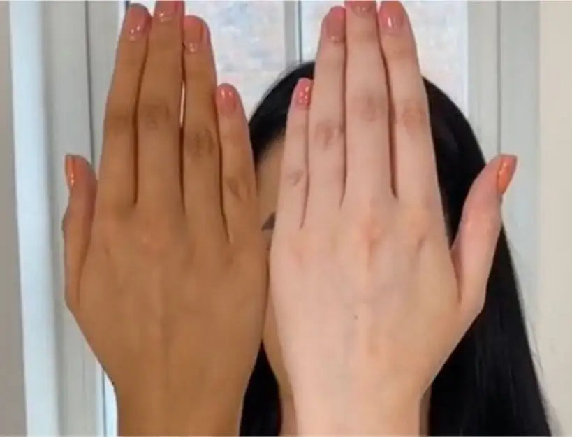 How to remove tan from hands immediately