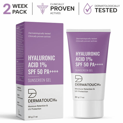 hyaluronic acid sunscreen gel