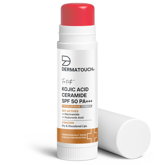 Kojic Acid Ceramide SPF 50 PA+++ Natural Lip Balm - Light Tint