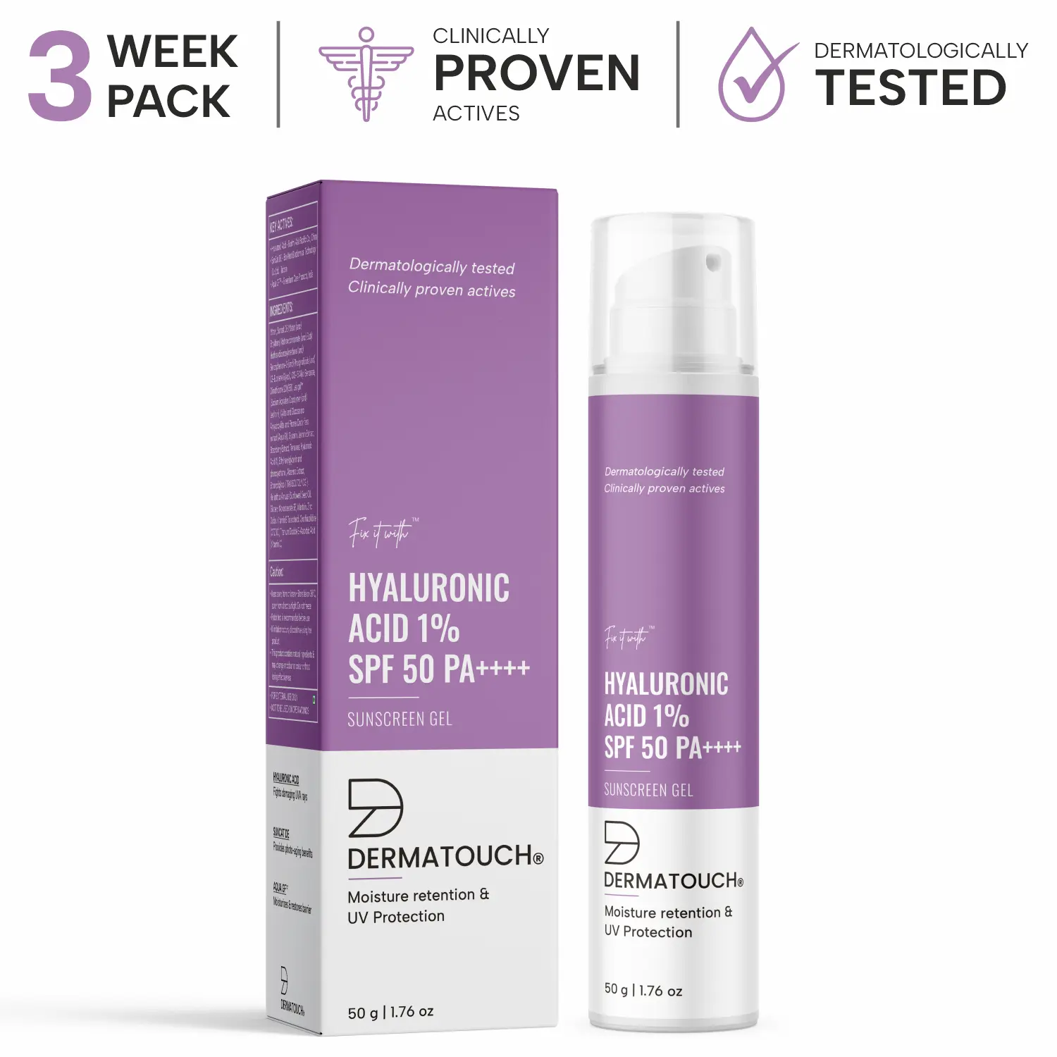 hyaluronic acid sunscreen gel