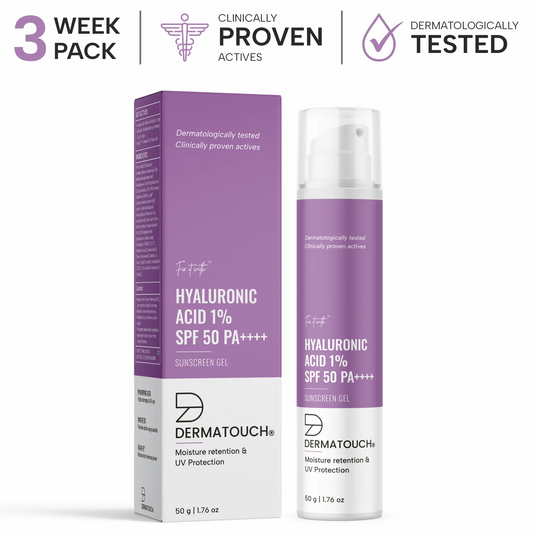 hyaluronic acid sunscreen gel