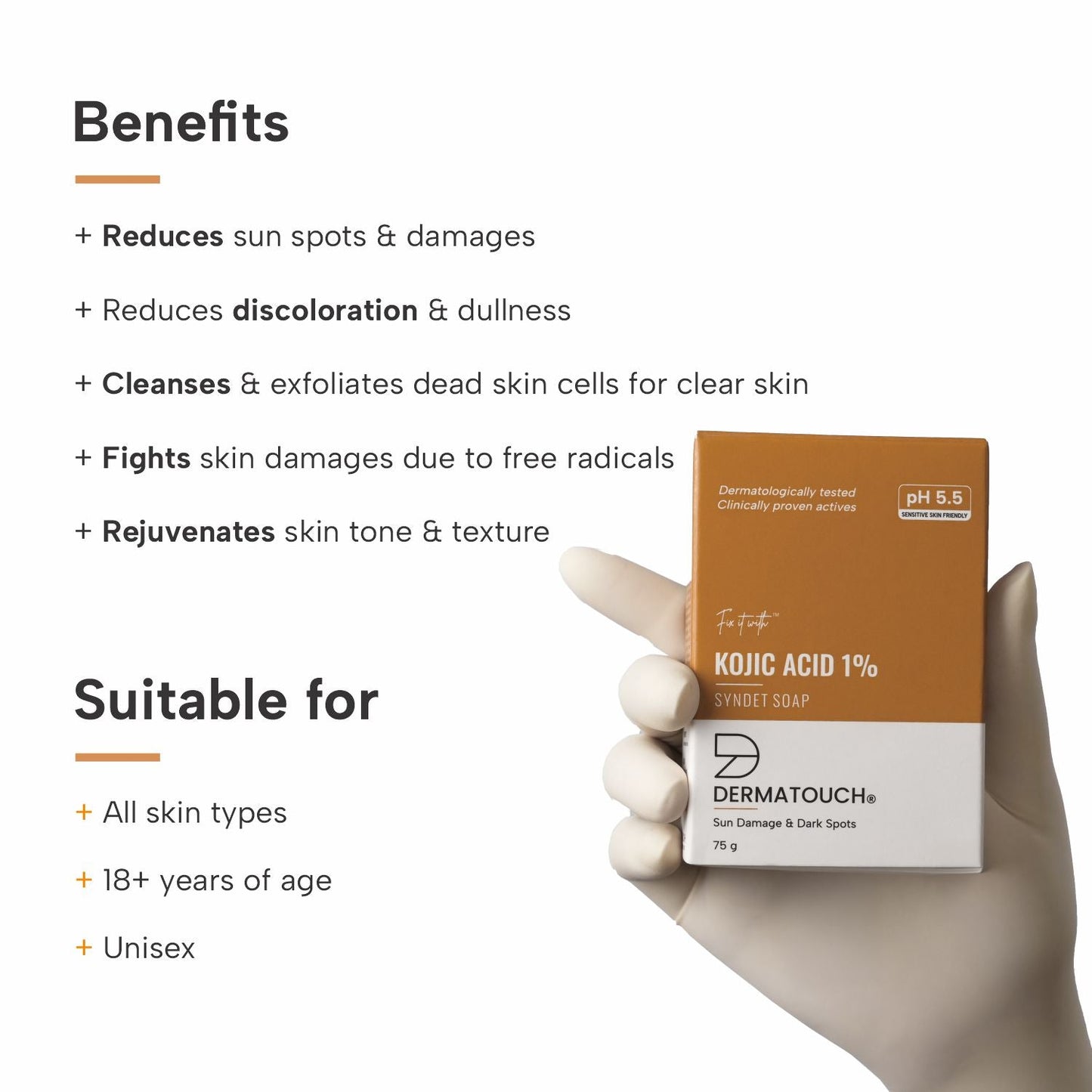 Kojic Acid 1% Soap Value Pack