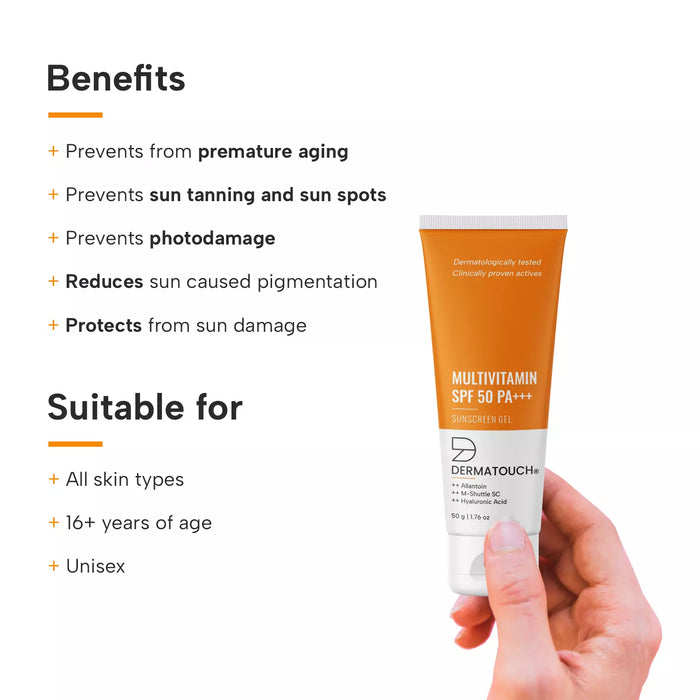 Benefits of Multivitamin Sunscreen Gel