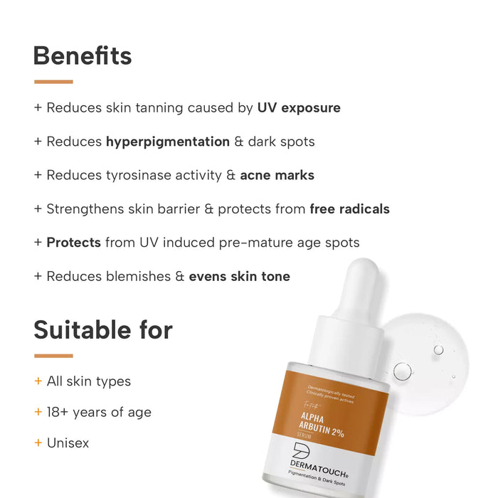 benefits of alpha arbutin serum