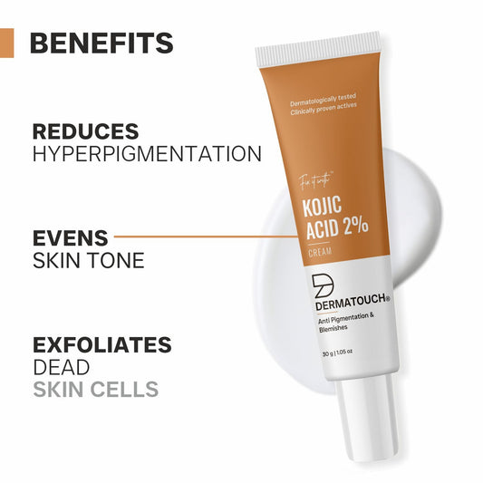 Kojic Acid 2% Cream for Hyperpigmentation & Blemishes