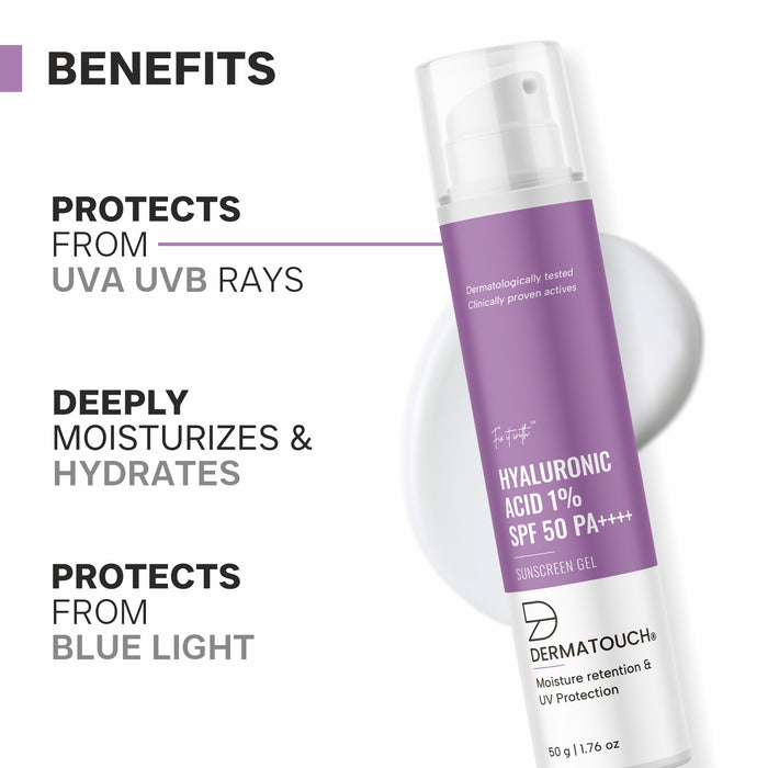 benefits of hyaluronic acid sunscreen gel