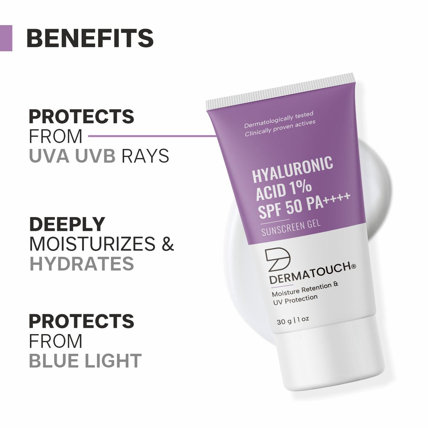 Hyaluronic Acid 1% Sunscreen 30g Each PO3