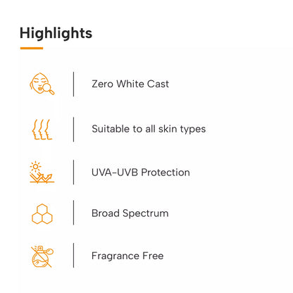 Highlights of Multivitamin Sunscreen Gel