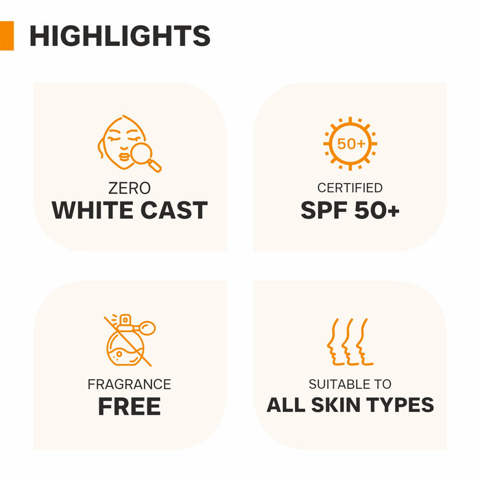 Niacinamide 2% Vitamin C Sunscreen - 50g