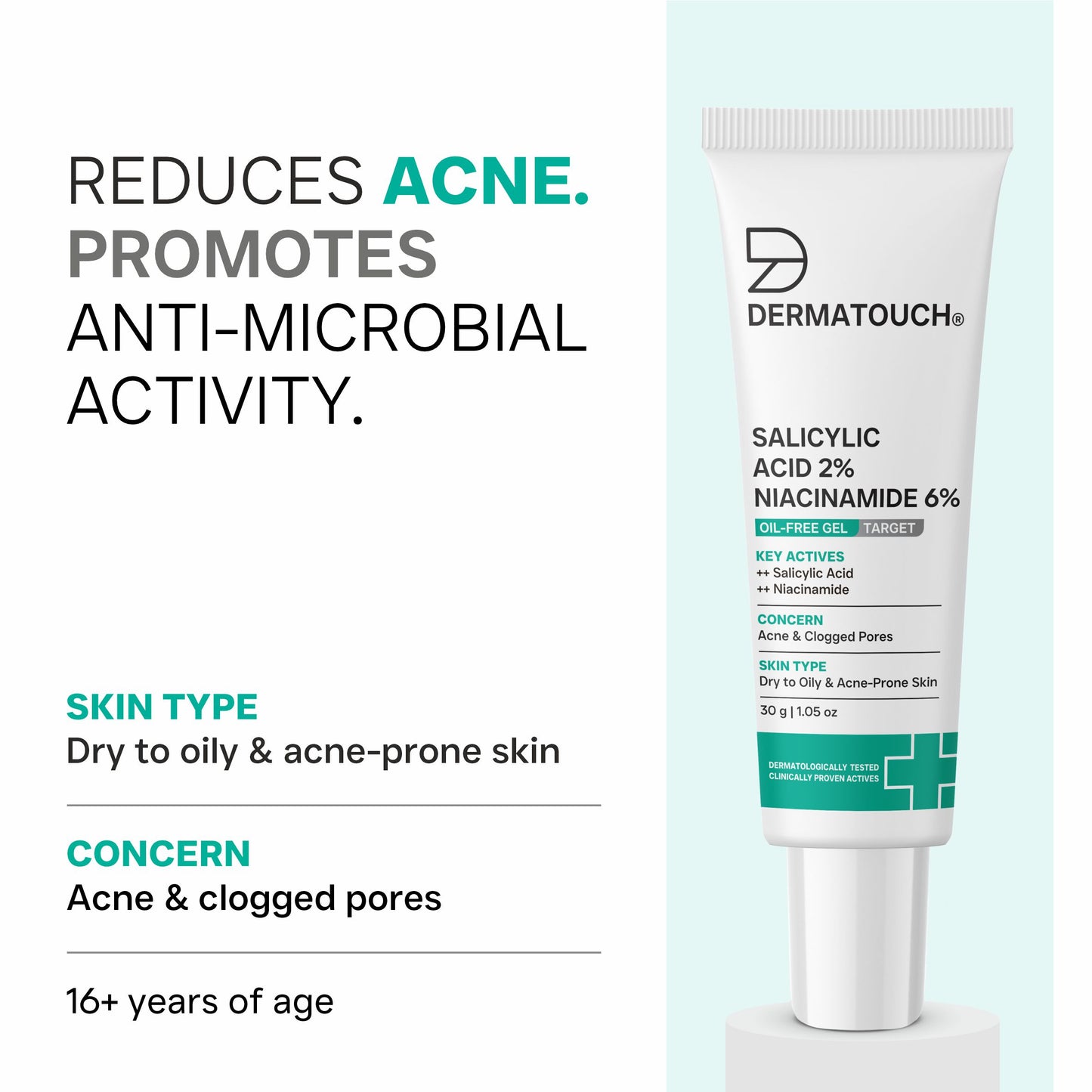 Salicylic Acid 2% Niacinamide 6% Oil-Free Gel