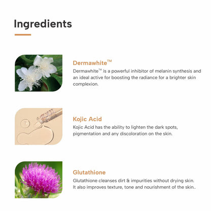 Ingredients of Kojic Acid 1% Soap