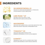 Ingredients of bye bye pigmentation cream