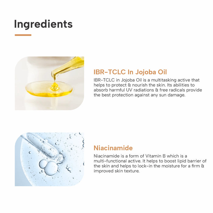 Ingredients of Niacinamide Tinted BB Cream