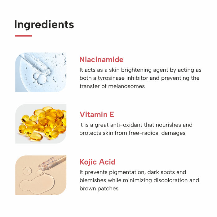 ingredients off bright and even skin tone facewash