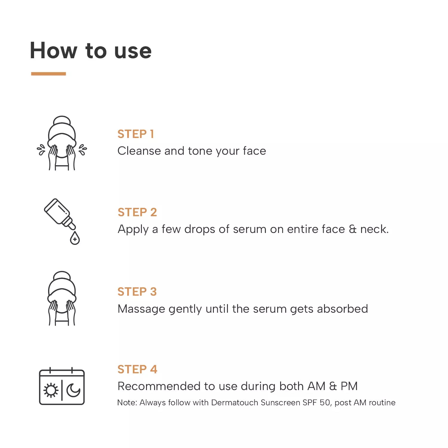 how to use bye bye pigmentation serum