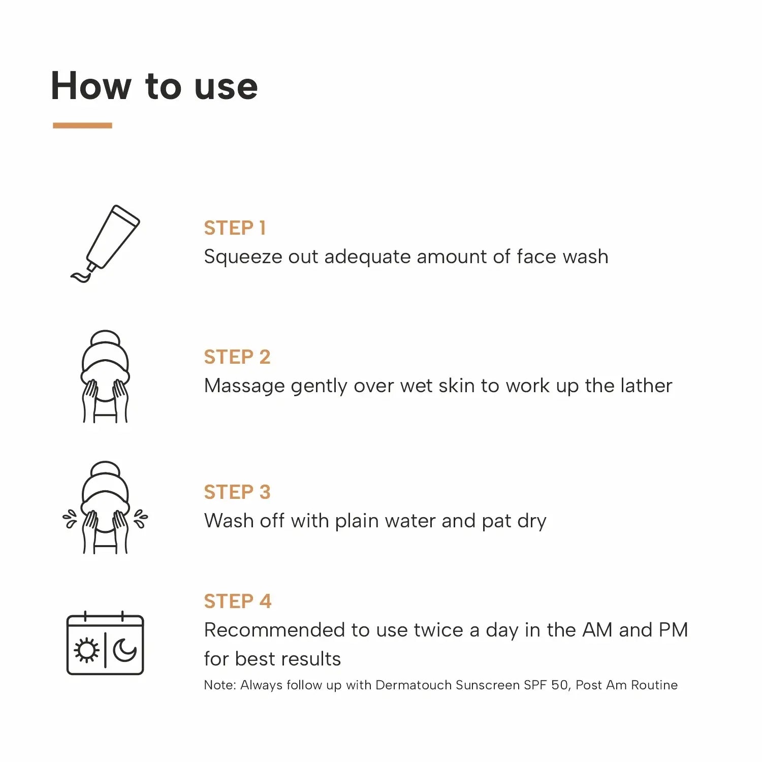 How To Use of pigmentation face wash