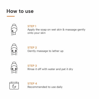How to use Kojic Acid 1% Soap