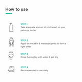How to use Salicylic Acid 1% Body Wash