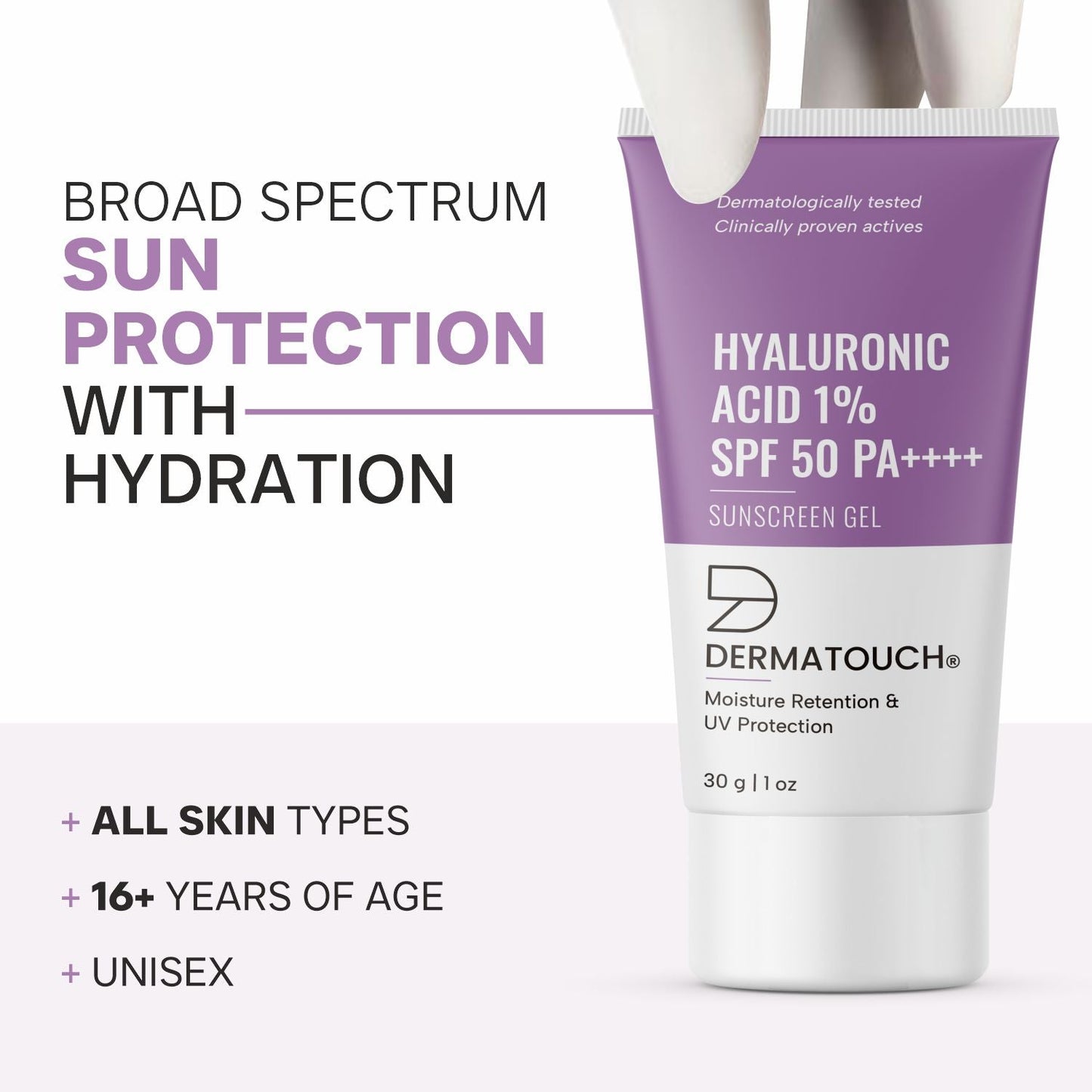 Hyaluronic Acid 1% Sunscreen 30g Each PO3