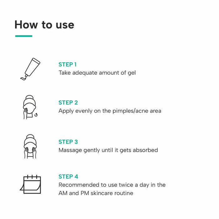 How to Use Salicylic Acid 2% Niacinamide 6% Oil Free Gel