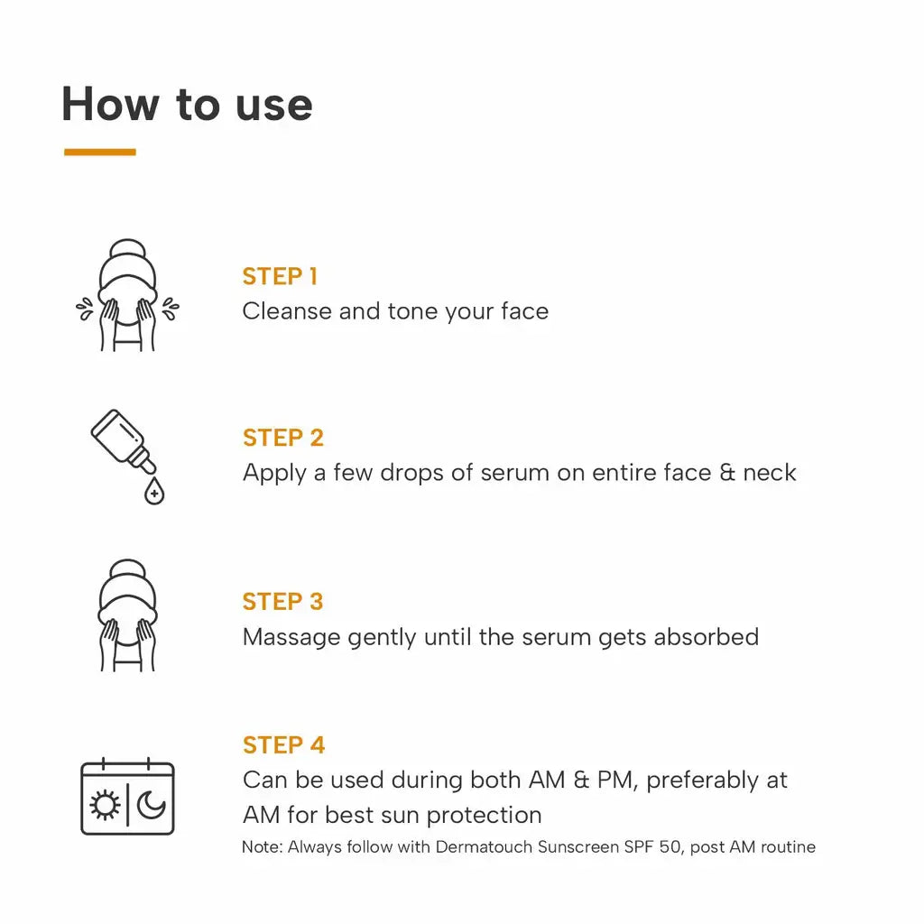use of vitamin c serum
