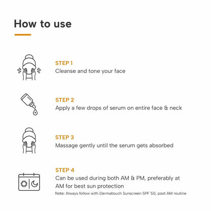 use of vitamin c serum