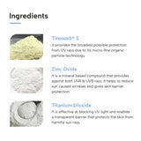 Ingredients of Undamage Ultra Matte Sunscreen Gel
