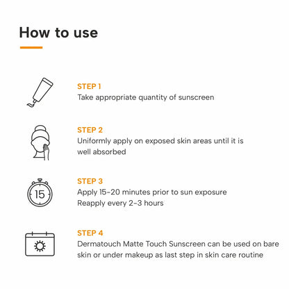 How to use Undamage Matte Touch Sunscreen