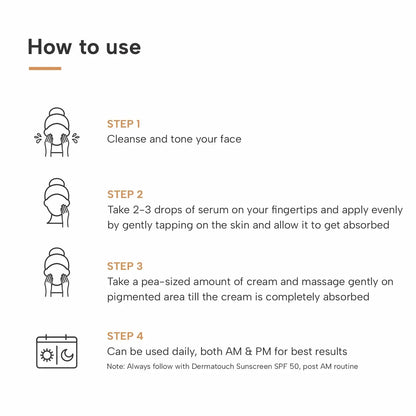 How To Use of Pigmentation Care with Kojic kit 