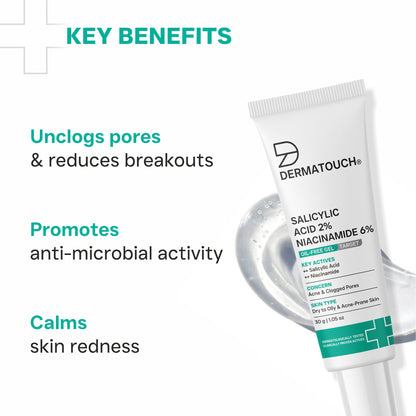 Salicylic Acid 2% Niacinamide 6% Oil-Free Gel