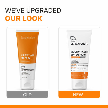 Multivitamin SPF 50 PA+++ Sunscreen Gel Value Pack