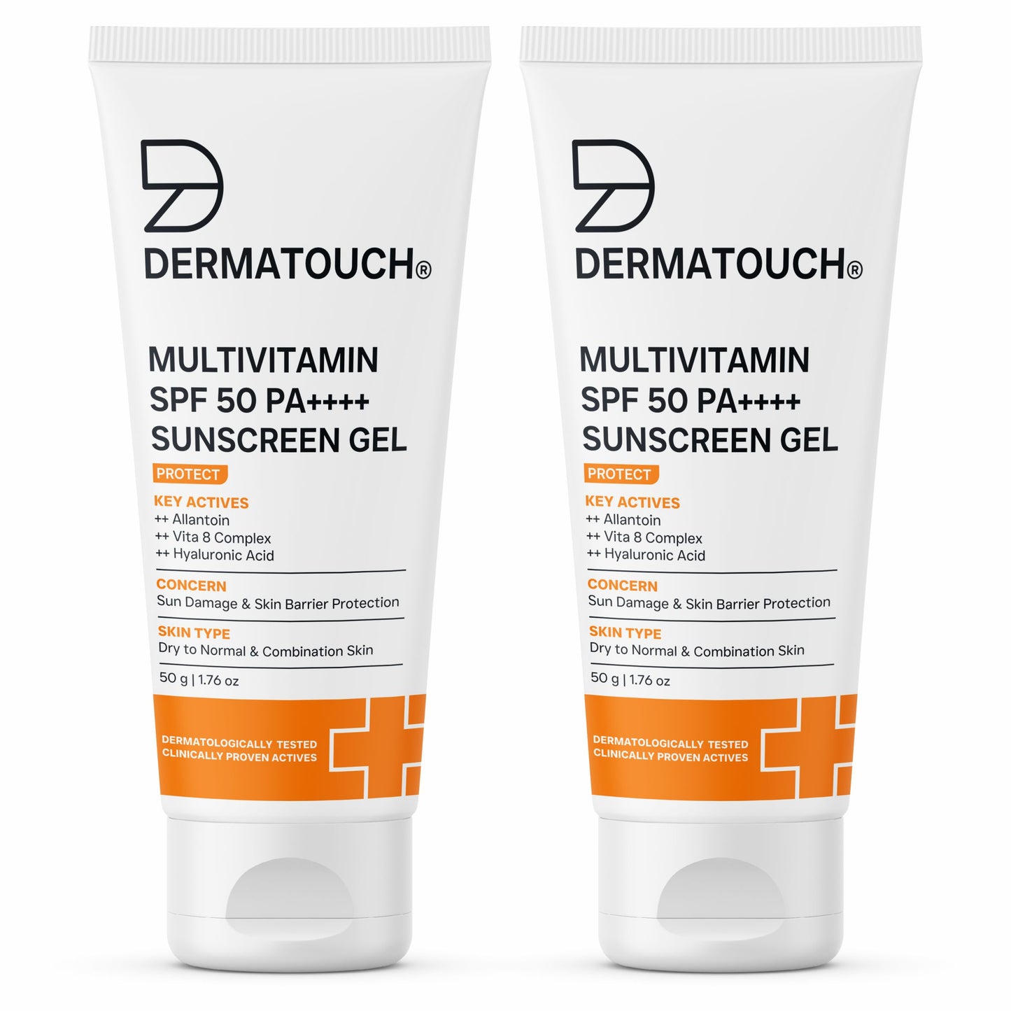 Multivitamin SPF 50 Pa++++ Sunscreen Gel for Sun Damage & Skin Barrier Repair