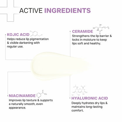 Kojic Acid Ceramide SPF 50 PA+++ Natural Lip Balm