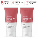 bright and even skin tone face wash pack of two