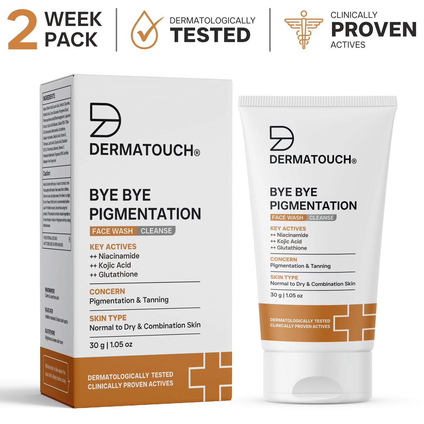 बाय बाय पिगमेंटेशन फेस वॉश