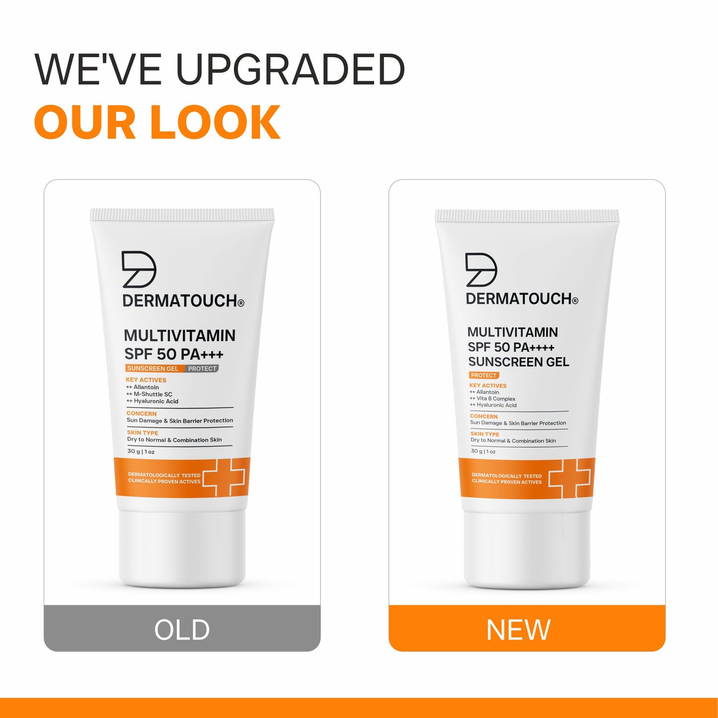 Multivitamin SPF 50 Pa++++ Sunscreen Gel for Sun Damage & Skin Barrier Repair