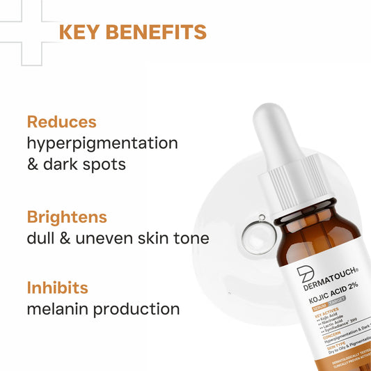 Kojic Acid 2% Serum for Hyperpigmentation & Dark Spots