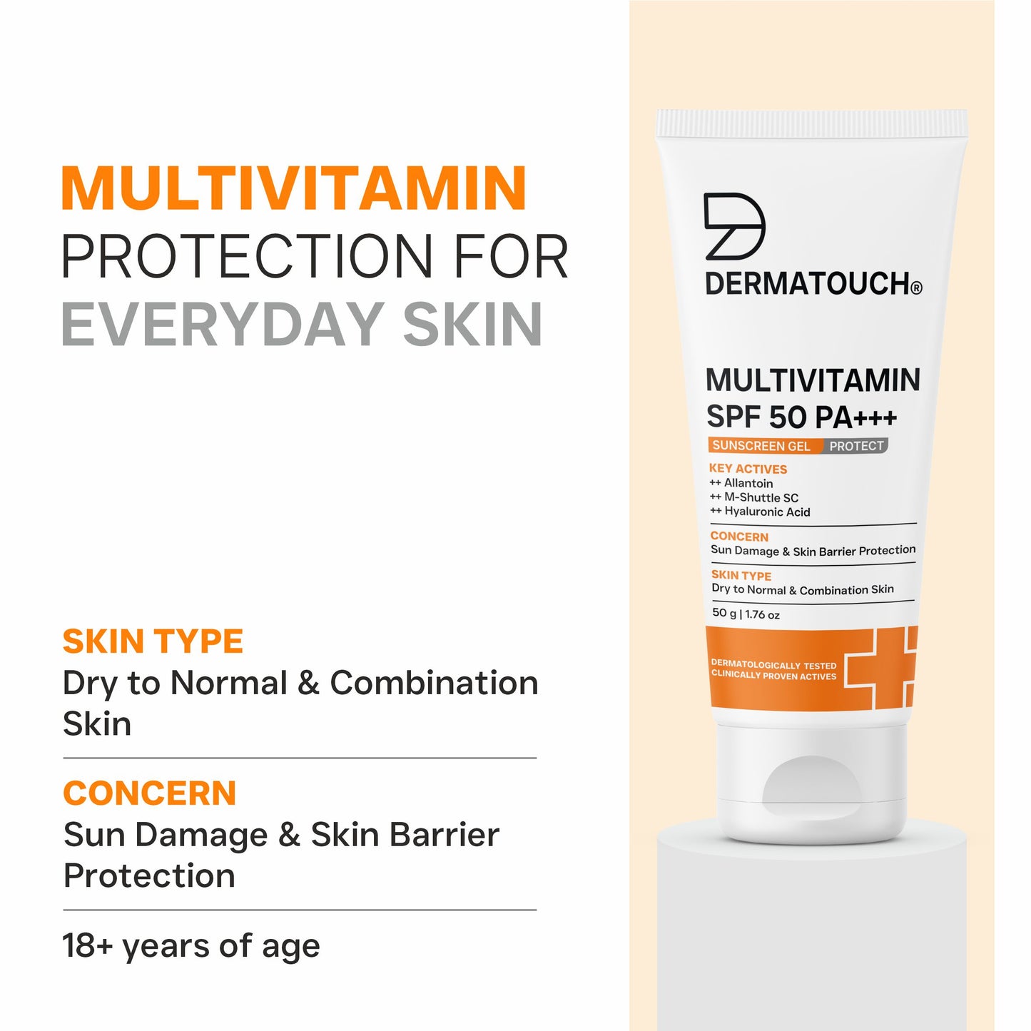 Multivitamin SPF 50 PA+++ Sunscreen Gel Value Pack