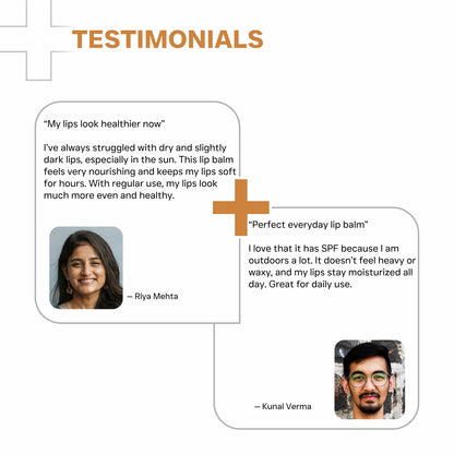 Kojic Acid Ceramide SPF 50 PA+++ Natural Lip Balm - Dark Tint