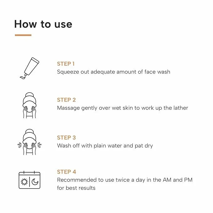 How To Use of pigmentation face wash