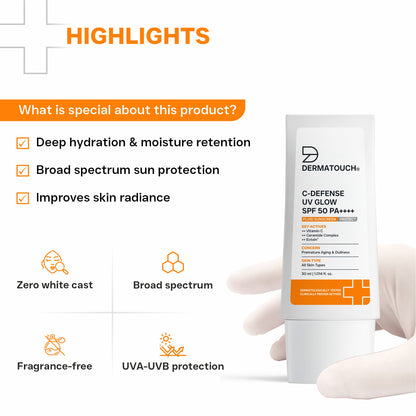 C-DEFENSE SPF 50 PA++++ Fluid Sunscreen