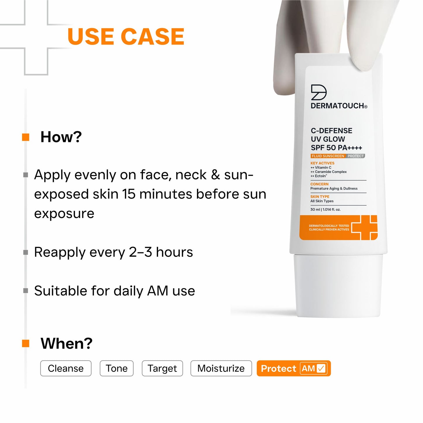 C-DEFENSE SPF 50 PA++++ Fluid Sunscreen