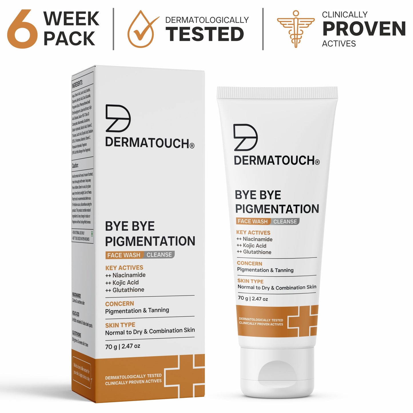 बाय बाय पिगमेंटेशन फेस वॉश