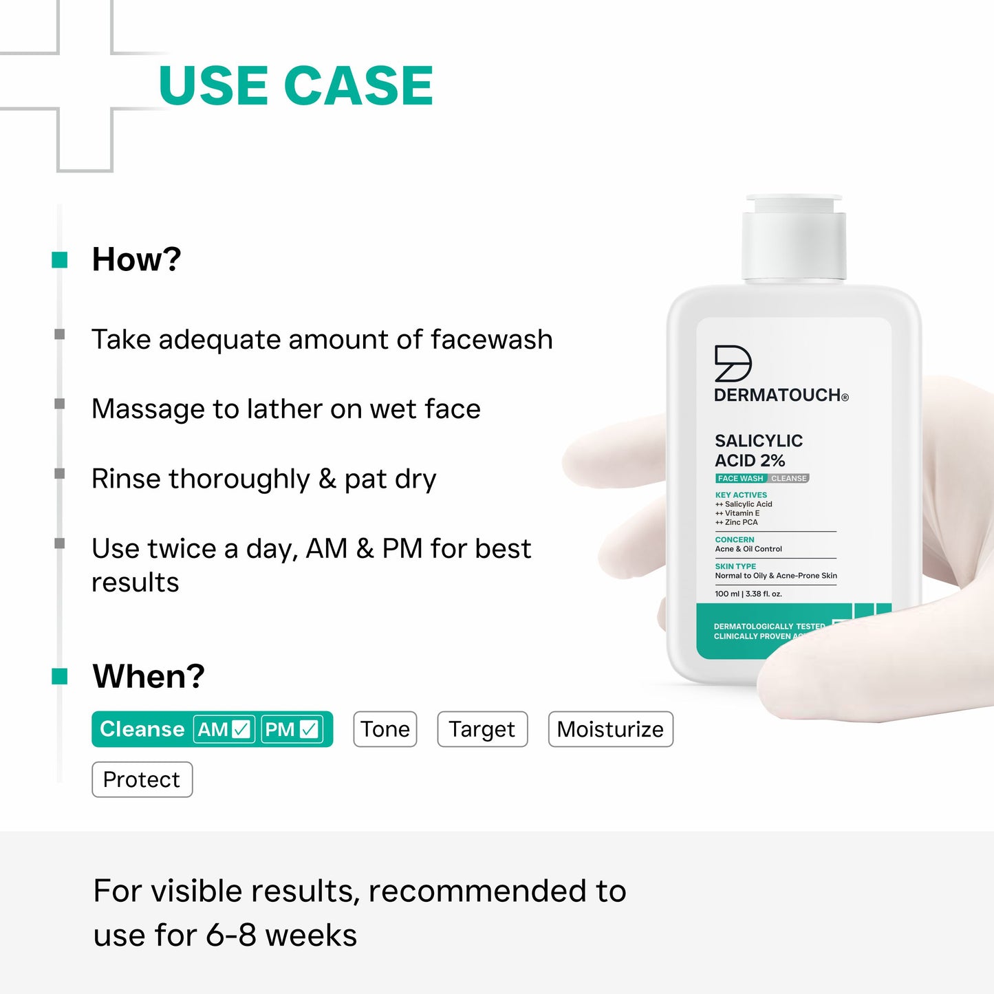 சாலிசிலிக் அமிலம் 2% ஃபேஸ் வாஷ் - 100 மிலி