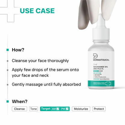 Niacinamide 10% + Zinc PCA 1% Serum