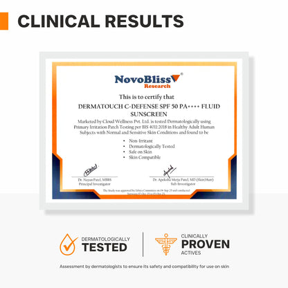 C-DEFENSE SPF 50 PA++++ Fluid Sunscreen