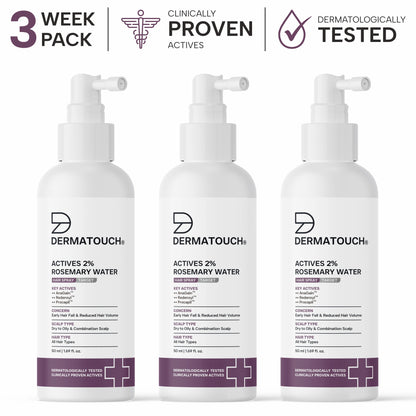 बालों के विकास के लिए एक्टिव्स 2% रोज़मेरी स्प्रे