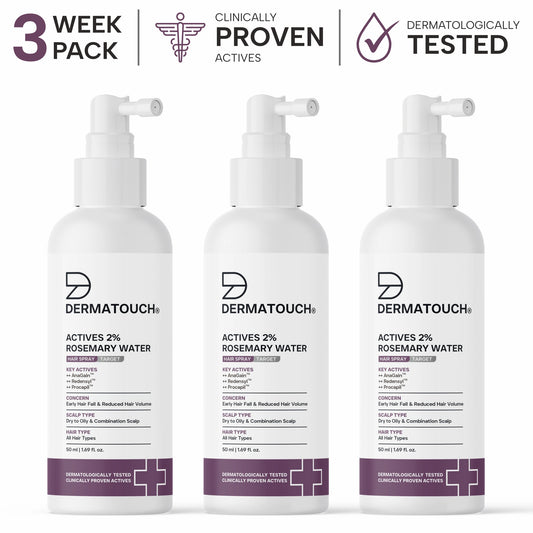 बालों के विकास के लिए एक्टिव्स 2% रोज़मेरी स्प्रे